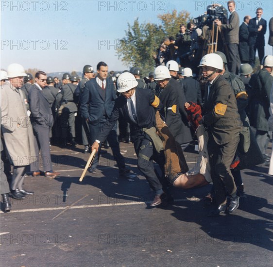 Anti-Vietnam War Demonstration at Pentagon, 1967