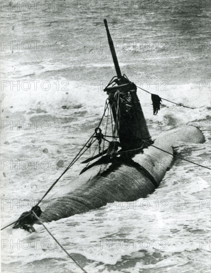 Beached Japanese sub