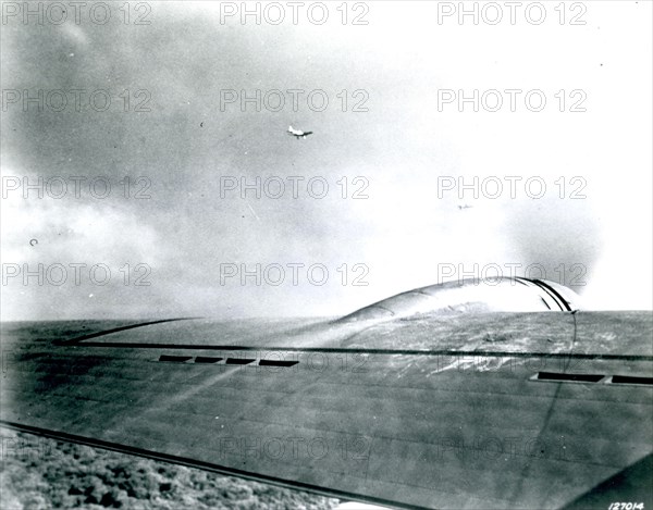 Japanese Plane Approaching Pearl Harbor