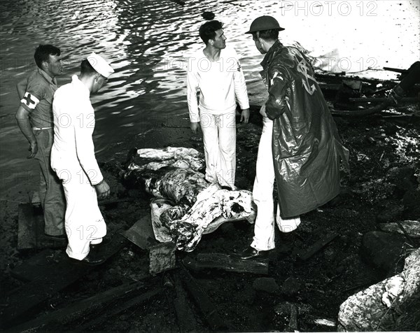 Remains of Downed Japanese Pilot