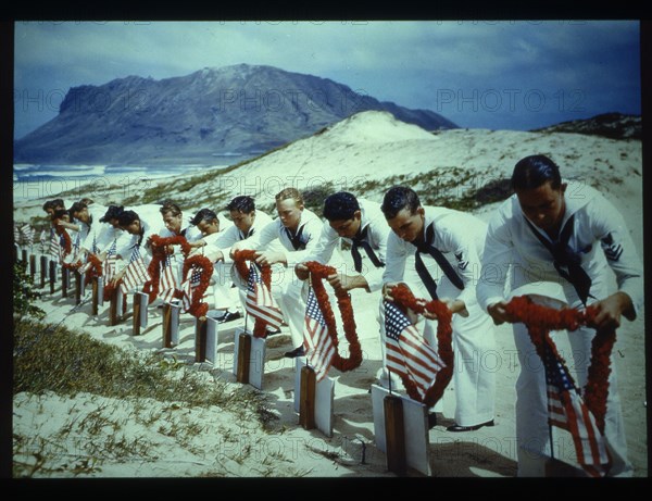 Sailors Place Wreaths to Honor Pearl Harbor Dead