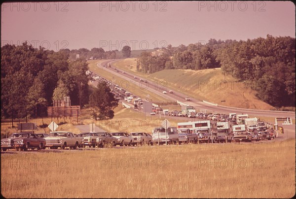 Traffic Near Interstate 65 in Tennessee