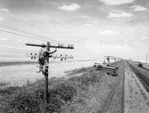 Kansas Telephone Linemen