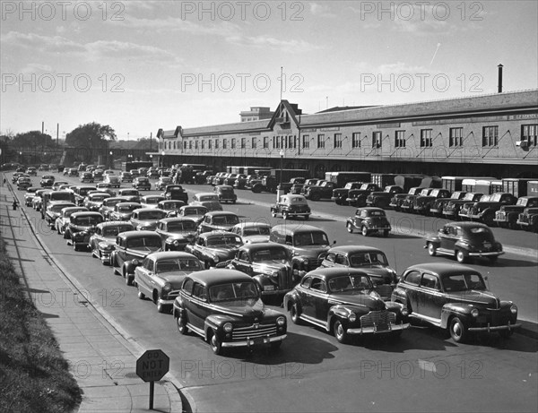 Maine Avenue Rush Hour Traffic