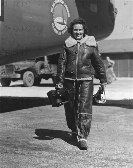 WAC Photographer in Flight Suit