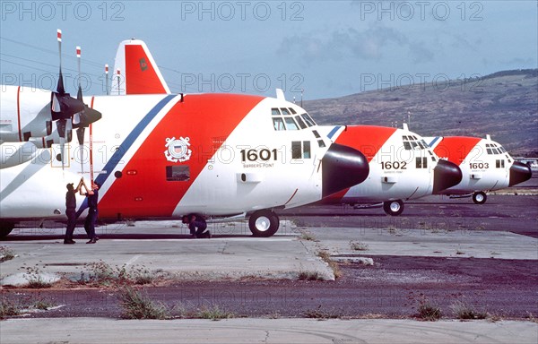 HC-130 Hercules planes at Barbers Point