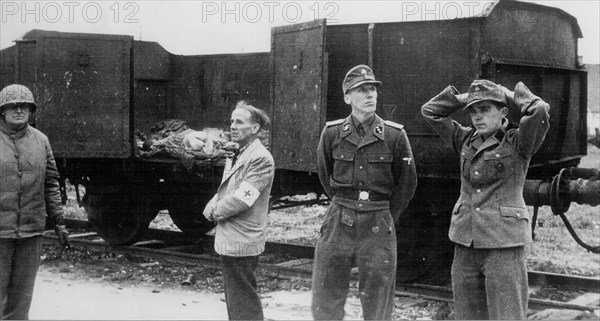 WW II History - Dachau Concentration Camp liberation in April