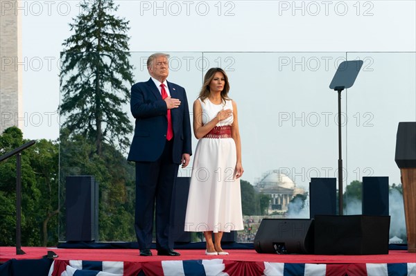 President Donald J. Trump and First Lady Melania Trump