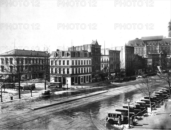 1928 - Southwest corner of 6th Street and Pennsylvania Avenue