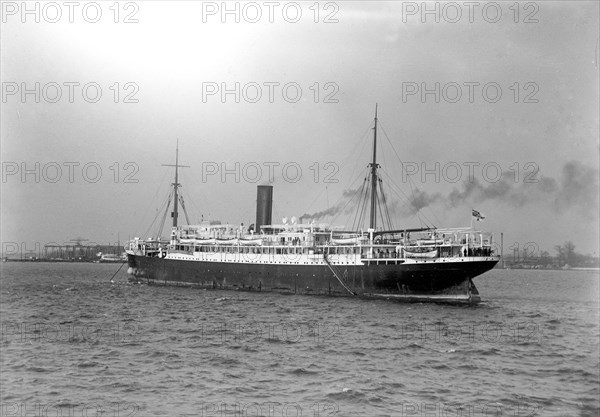 British Ship H.M.S. Appam captured by the Germans