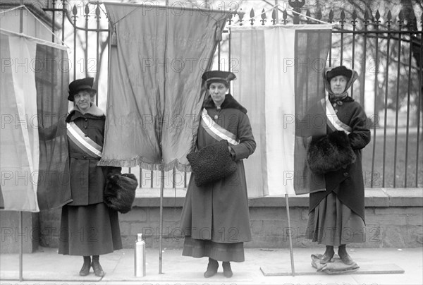 Woman suffragettes