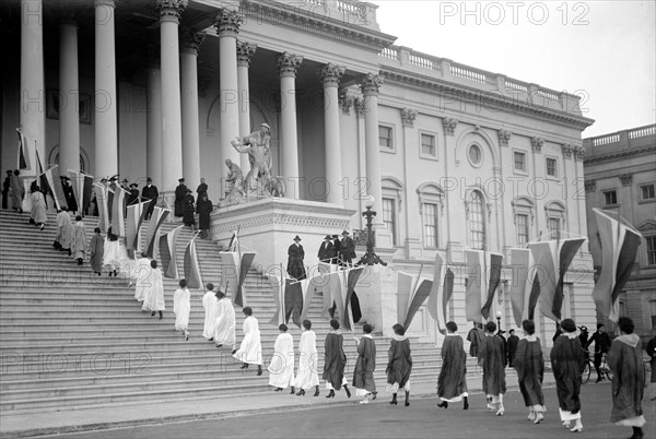 Woman suffragettes