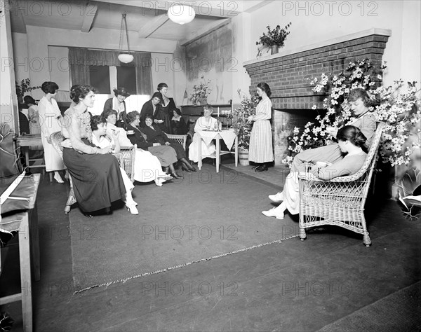 Women at the Silver Spring Maryland YWCA