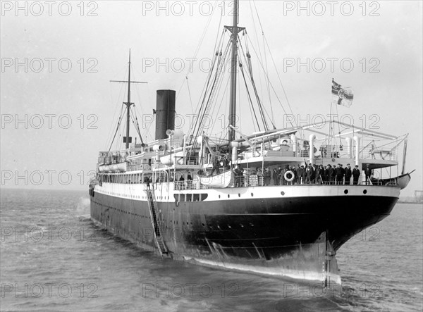 British Ship H.M.S. Appam captured by the Germans