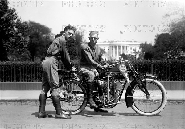 Transcontinental Motorcyclists Balcer & O'Brien