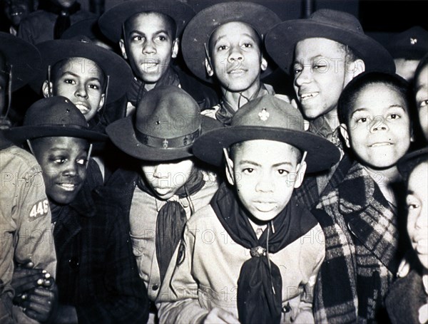 Boy scout troop 446 meets in the community center