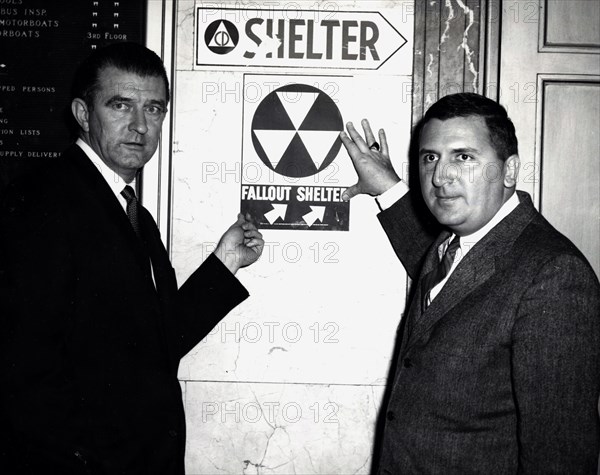 Fallout Shelter Sign Hanging