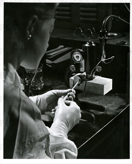 Isotope laboratory at the National Institutes of Health 1950s.