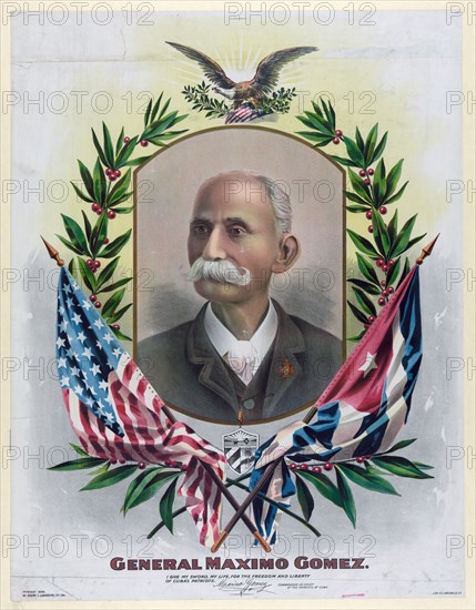 General Maximo Gomez Portrait.