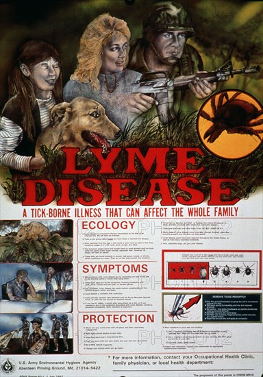 Lyme disease poster -1992.