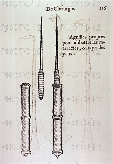 Instruments for cataract removal