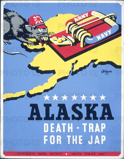 Alaska - death-trap for the Jap