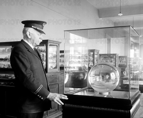 Largest perfect sphere of crystal in world now in National Museum