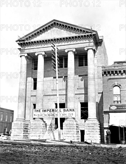 Photograph of the Imperial Bank in Edmonton