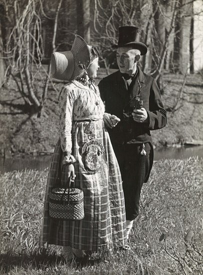 West Frisian wedding Location: Stompetoren: 1942.