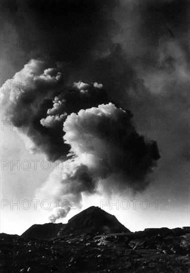 Mt. Vesuvius in Pompeii Italy