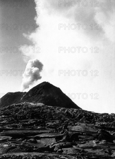 Mt. Vesuvius in Pompeii Italy