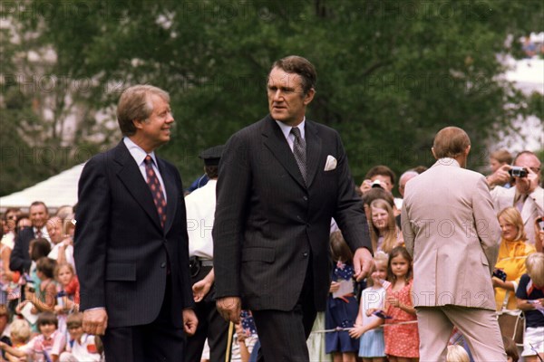 Jimmy Carter and John Fraser Prime Minister of Australia