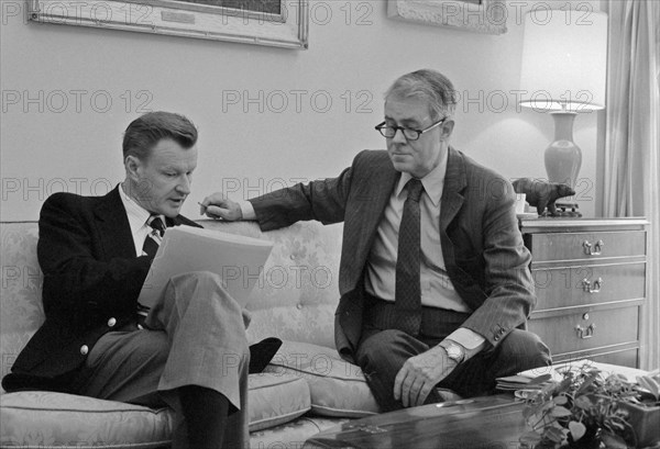 Zbigniew Brzezinski and Cyrus Vance