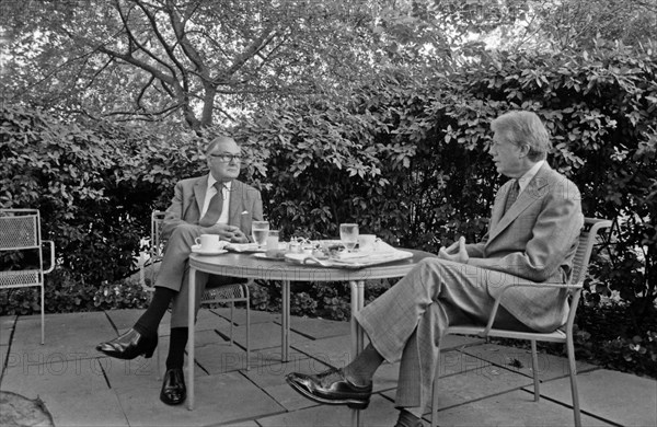 Jimmy Carter with James Callaghan Prime Minister of Great Britain.