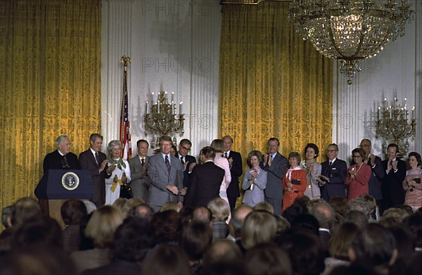 Swearing-in of Carter Cabinet