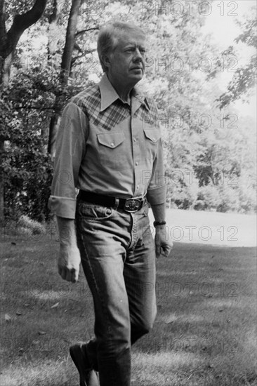 Jimmy Carter at Camp David