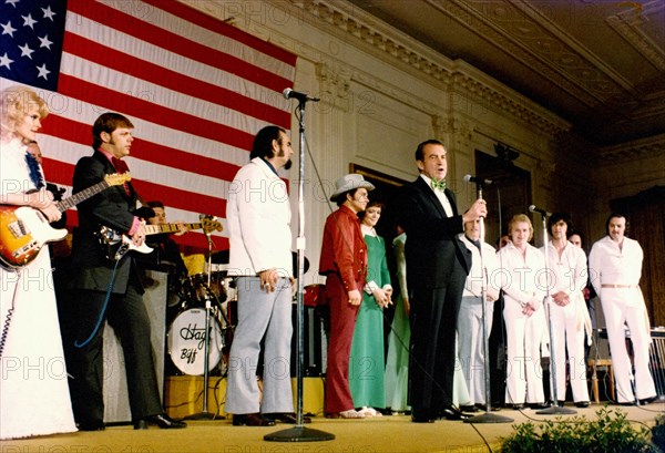 Merle Haggard and Osborne Brothers White House.