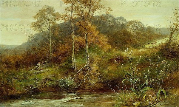 Autumn River Scene