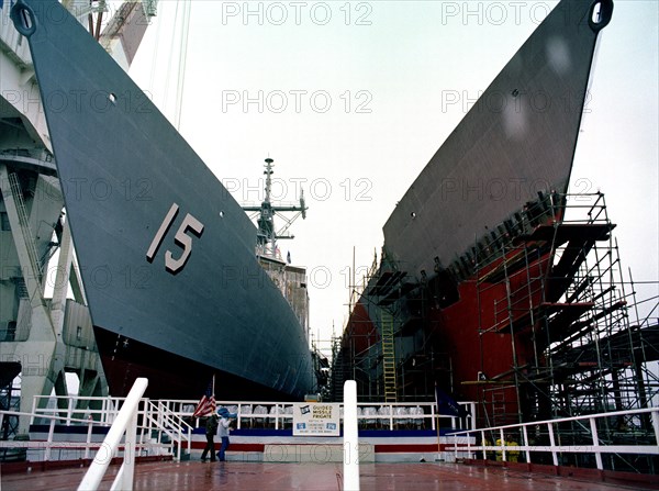 1979 - A port bow view of the guided missile frigate ESTOCIN