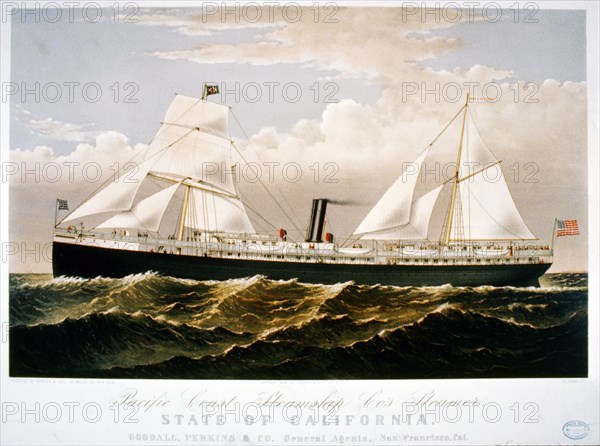 Pacific Coast Steamship Co's Steamer State of California