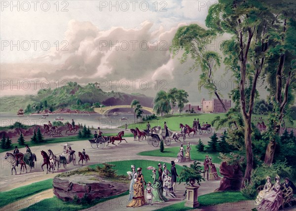 Central Park, New York ca. 1875