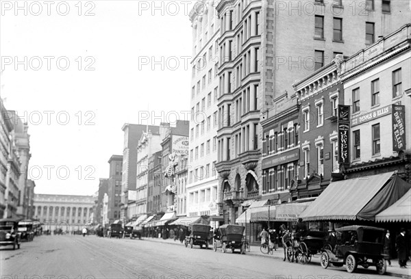 Early 20th century Street view, Washington, D.C. ca. 1913