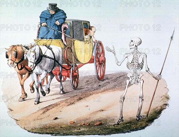 Death meeting coach ca. 1827