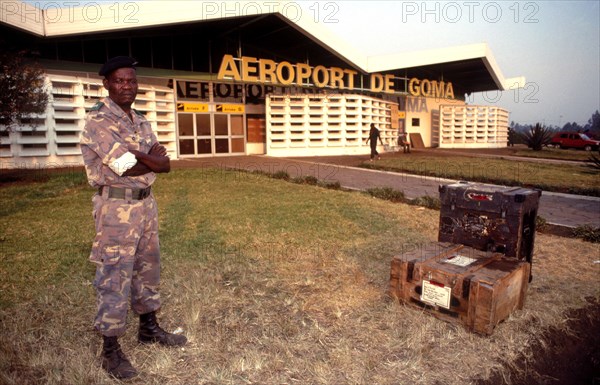 Member of the Zaire armed forces