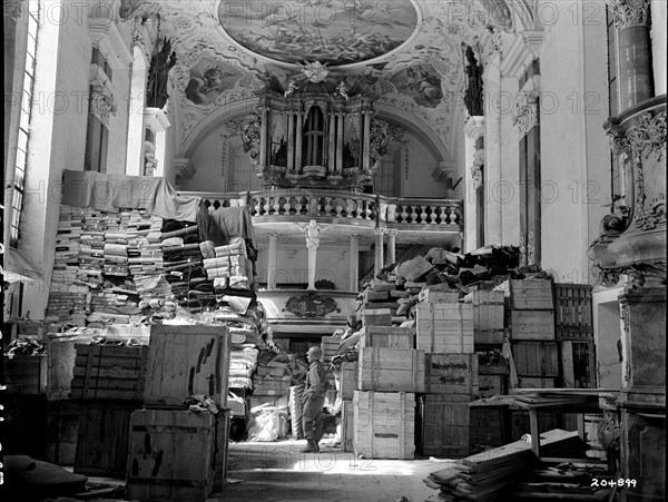 Troops Find Loot Hidden in Church