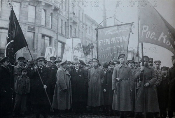 May 1st 1920 May Day Celebration in Petrograd