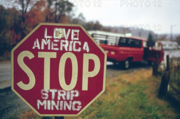 There Is Some Local Opposition to Stripping the Land in Southeastern Ohio. Most People, However, Are Employed by the Coal Companies and Are Afraid Any Demands for Reform Will Cost Them Their Jobs. Off Route 800. 10/1973