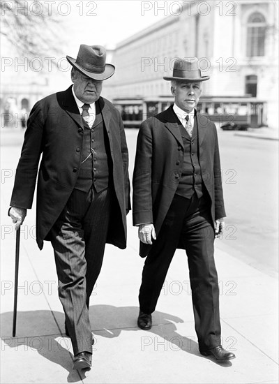 U.S. Supreme Court Justice Vandevanter with Justice White ca. 1913