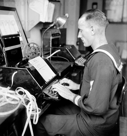 Radio Operator ca. 1910