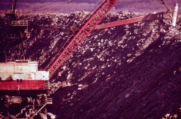 Shovel Stripping Land